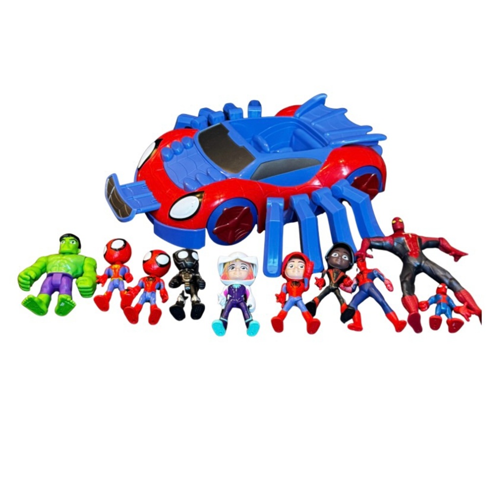 Spidey Car and His Amazing Friends Web Crawler Lot